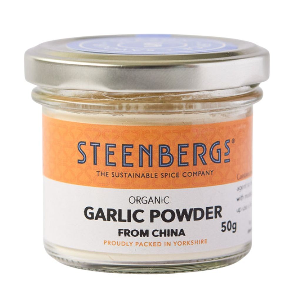 Steenbergs Organic Garlic Powder 50g Natural Seasoning