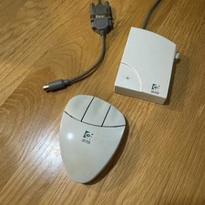 Vintage Logitech Model M-RB24 MouseMan Cordless Computer Mouse