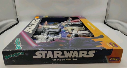 BRAND NEW 1993 Just Toys Star Wars Bend Ems Figurines 10 Piece Gift Set - Picture 4 of 6