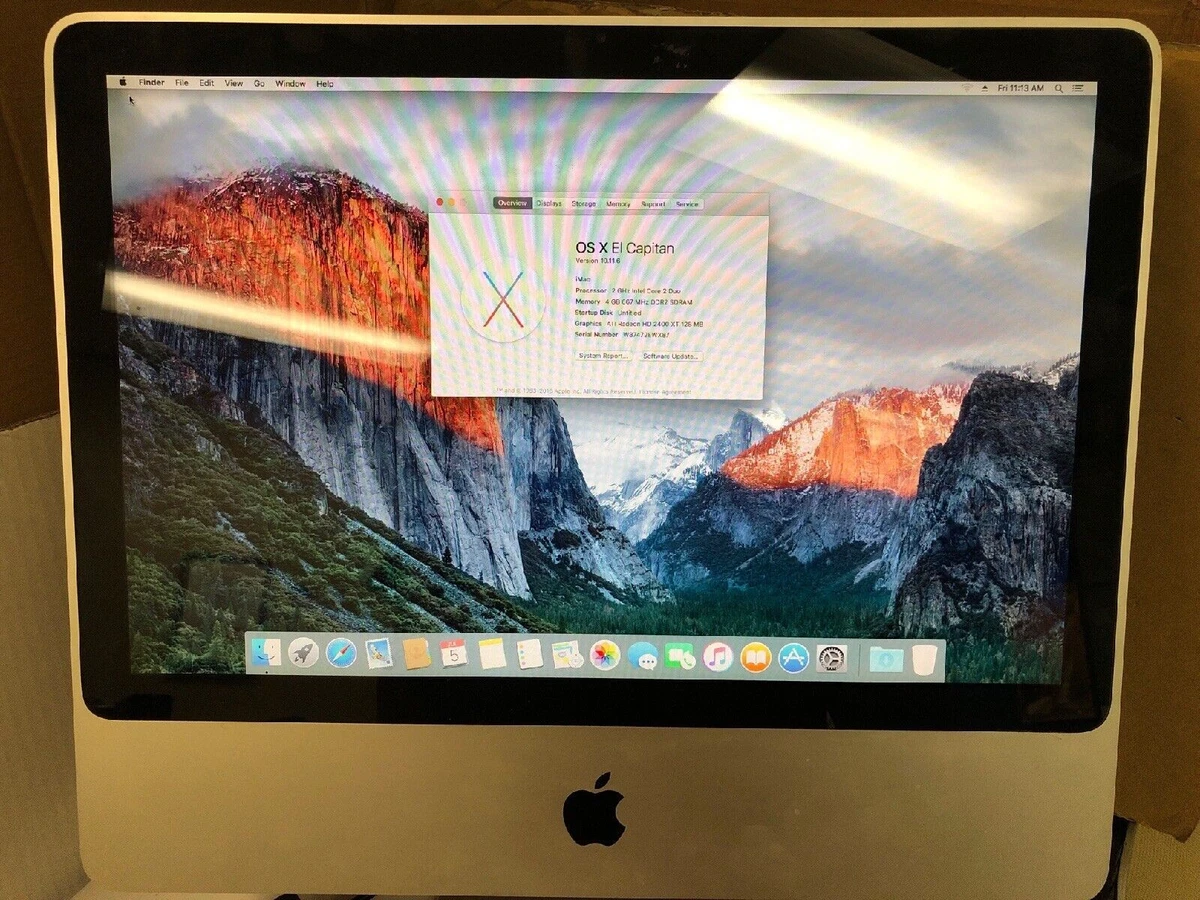 iMac 20インチ A1224  Leopard DVD付 元箱あり A1224 for sale | eBay