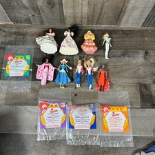 McDonald's Barbie Lot of 9 Vintage 90s Happy Meal Toys Dolls of World Olympics