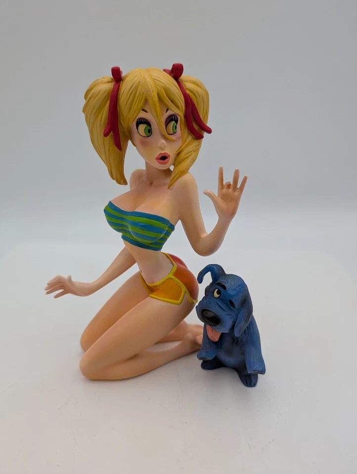 Mandy & Skoots Statue by Dean Yeagle Limited Edition Hand-Painted 2005 COA - Image 2 of 4