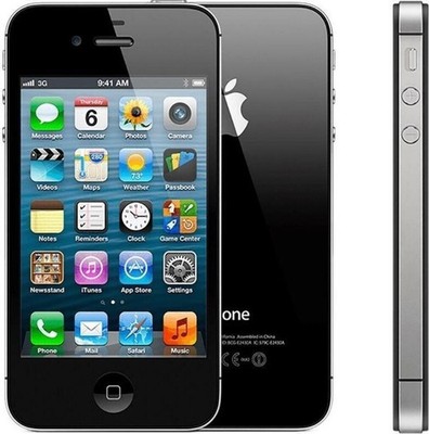 Apple iPhone 4S 8GB Schwarz Smartphone 3G 3,5 Zoll 8MPX - GUT REFURBISHED