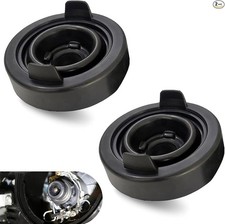 2-Pack Rubber Car Light Dust Covers, Universal LED Headlight Sealing Protectors