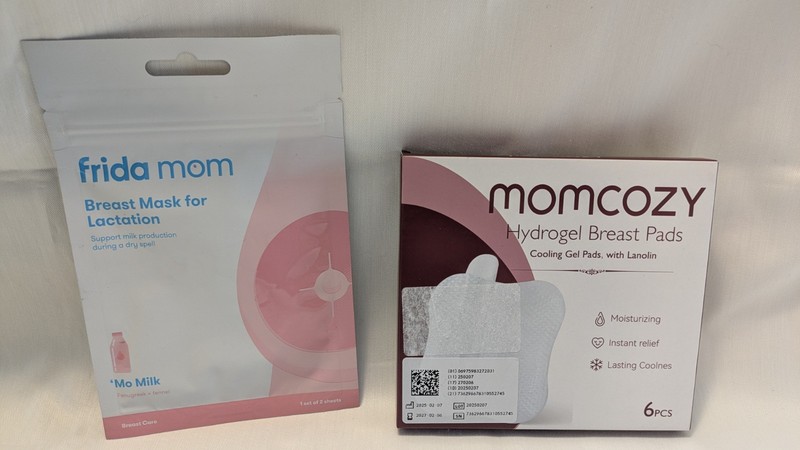 Lot of 2 Packs Hydrogel Breast Pads,  Masks for Lactation Mom Cozy Frida Mom