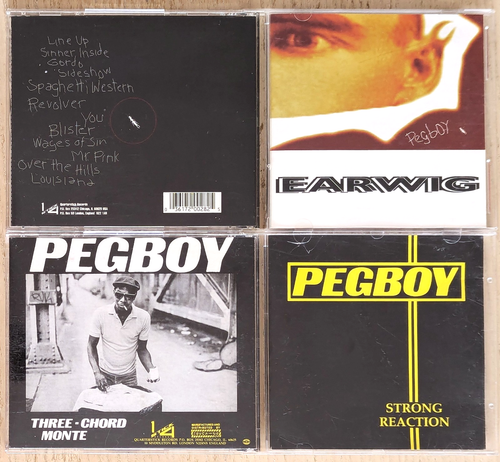 Pegboy CD: Strong Reaction Three Chord Monte & Earwig - Picture 5 of 6
