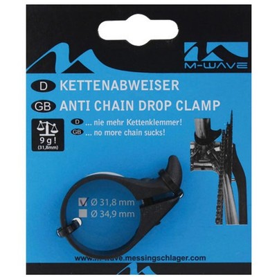 Messingschlager Kettenabweiser, für 34,9mm Sitzrohre