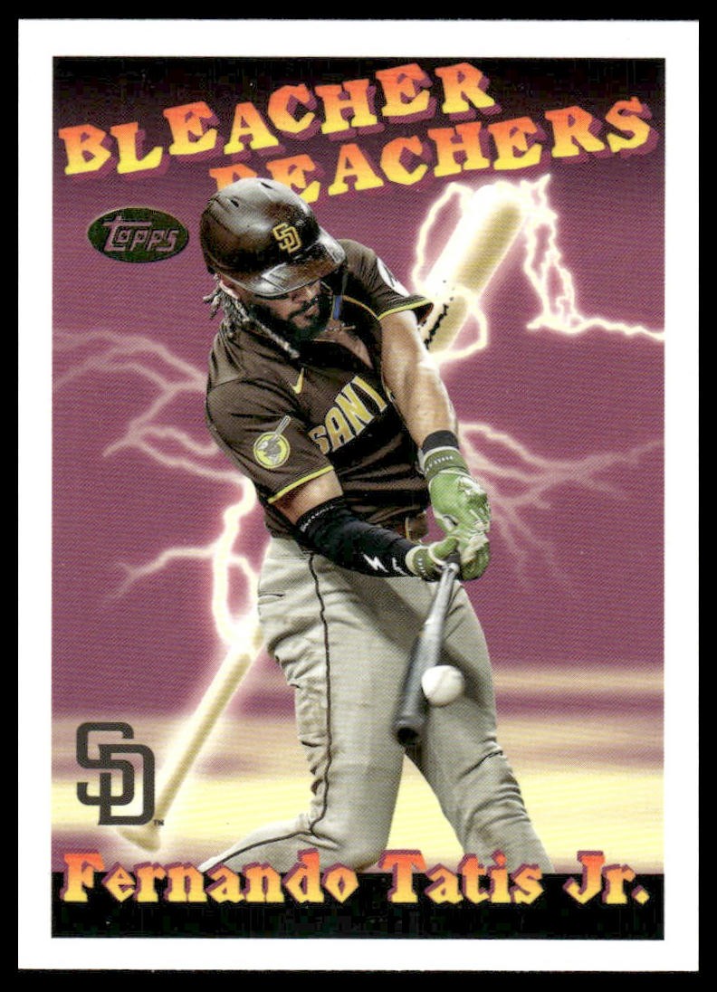 Fernando Tatis Jr. #BR-5 Baseball Cards 2025 Topps Update Bleacher Reachers trading card — raw and PSA graded price guide