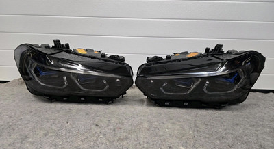 BMW X5 X6 G05 G06 F95 96 Scheinwerfer Laser Shadowline Blackline Rechts / Links 