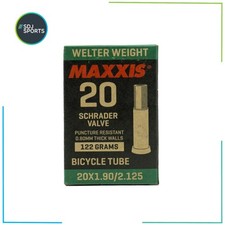 Maxxis Inner Tube 20 x 1.9-2.125 Welterweight Schrader Valve BMX Innertube