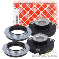 2x FEBI BILSTEIN DOMLAGER INKL. KUGELLAGER VORNE FÜR SKODA FABIA 1 6Y 2 54 99-09