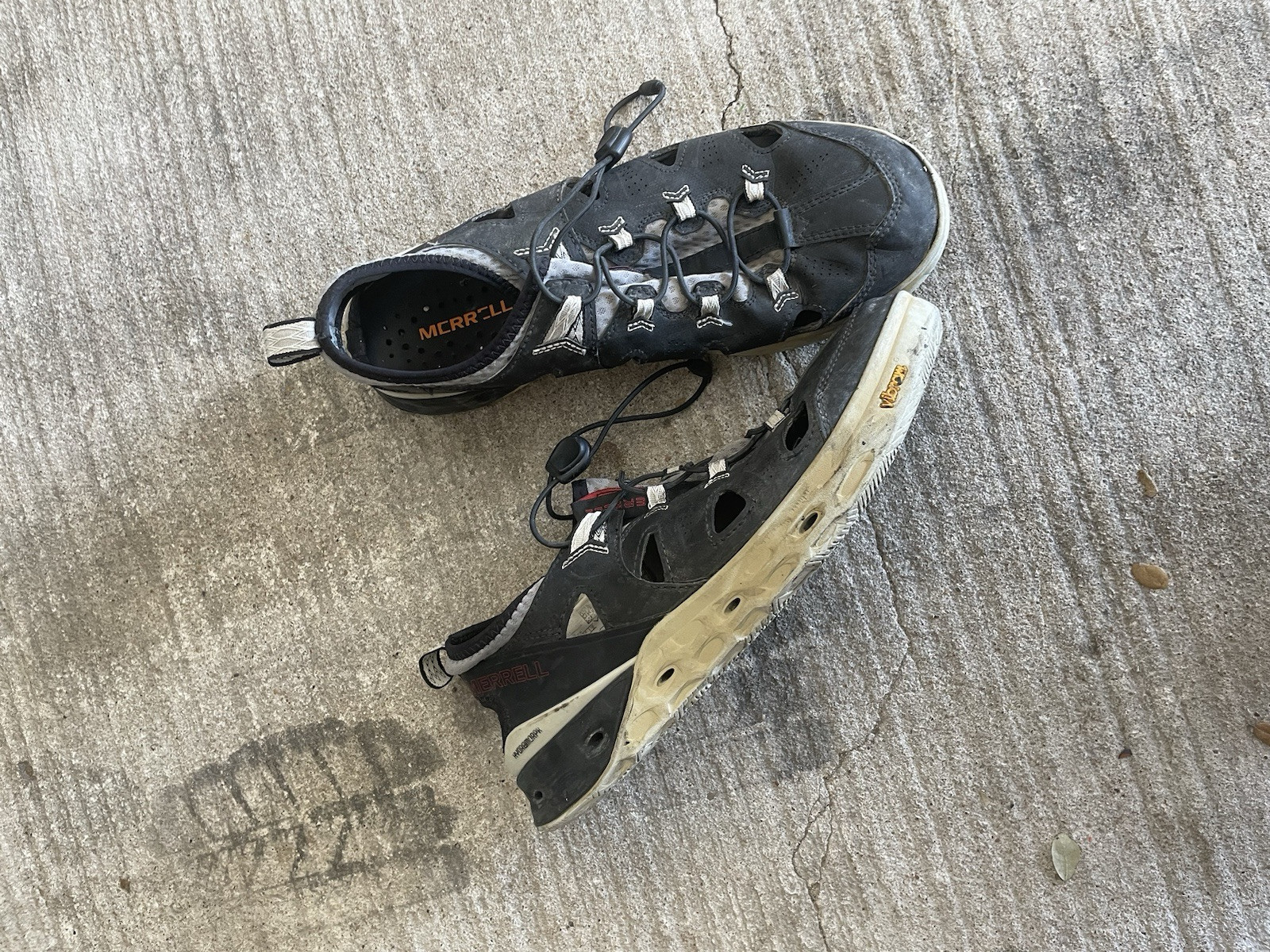 Merrell Hydromorph taglia 10 sandali impermeabili da esterno scarpe