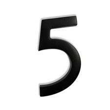 4 Inch Magnetic Solid Aluminum Address Number for Outdoor Use, Weatherproof H...