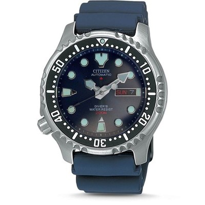 Citizen Herrenuhr Promaster Marine Automatik mit Gummiband NY0040-17LE
