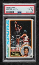 1978-79 Topps George Gervin #20 PSA 4 HOF 0bl9