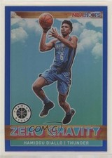2019 Panini NBA Hoops Premium Stock Zero Gravity Blue Prizm Hamidou Diallo 06n6