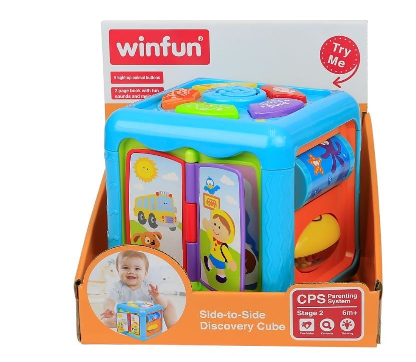 5905375805913 Развивающий кубик Winfun Smily Play