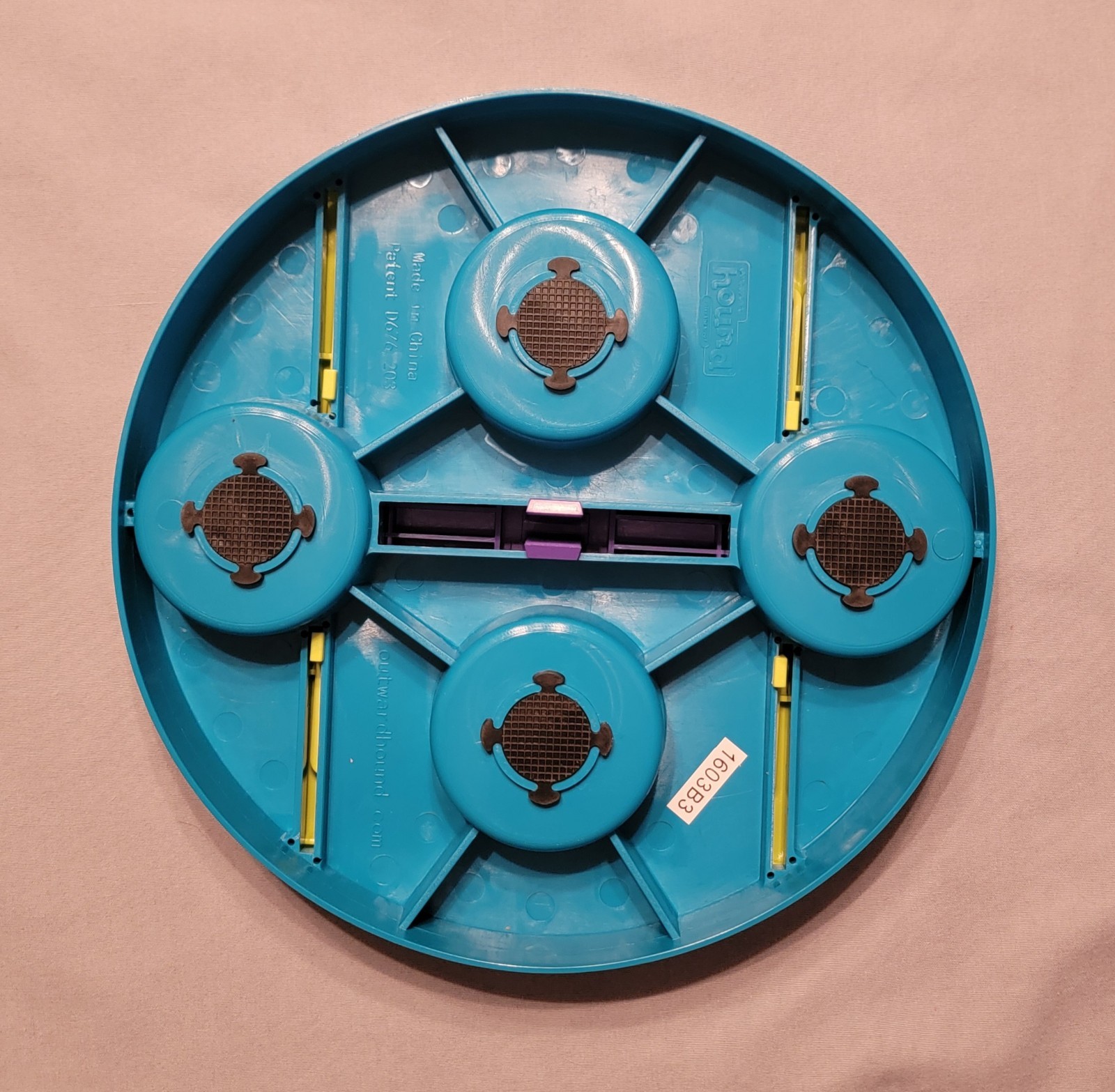 Outward Hound Dog Sliding Puzzle Treat Interactive Toy