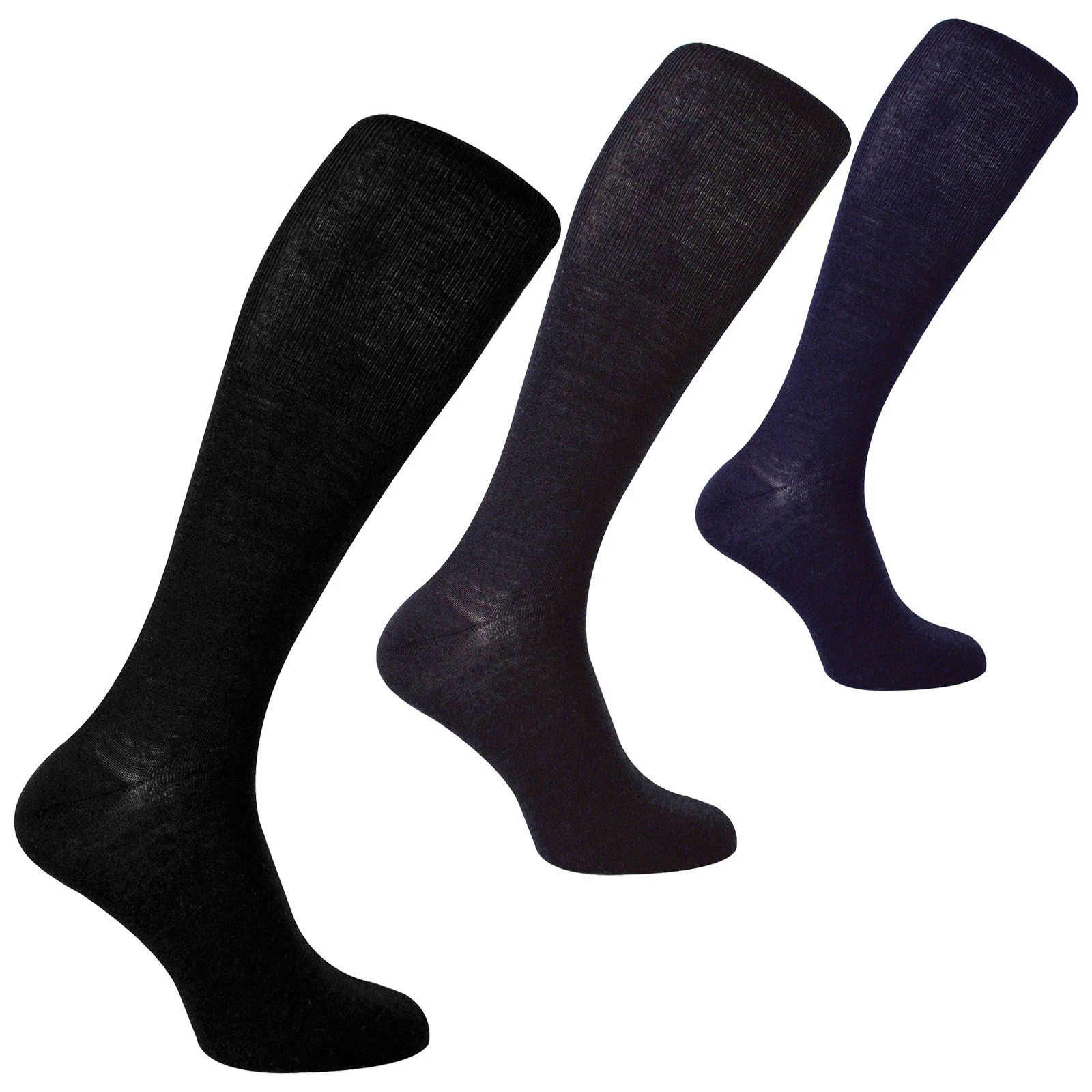 Mens Merino Long Socks by Steven , Wool Knee High Socks for Winter