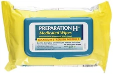 Preparation H Medicated Wipes With Witch Hazel And Aloe 48 CT