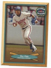 JOSE VIDRO 2003 Fleer Splendid Splinters #90 Montreal Expos NM-MT