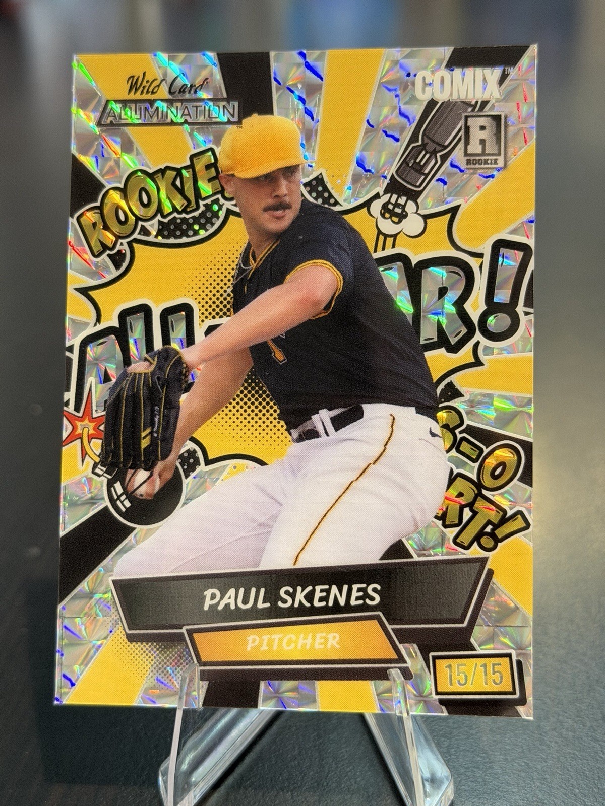 2024 Wild Card Comix Rookie All Star Paul Skenes ACYA-PS2  15/15 Bookend