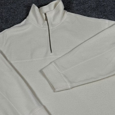 Willie Smith Collection Medium Fleece Quarter Zip Pullover Sweater Williewear