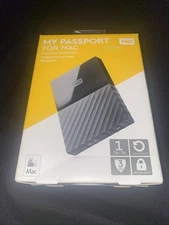 WD My Passport for Mac 1TB Portable Hard Drive!!! (HARD DRIVE ONLY) NO USB CABLE
