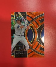 2024 Panini Select - Premier Level Kevin McGonigle #7 Orange Flash Prizm (RC)