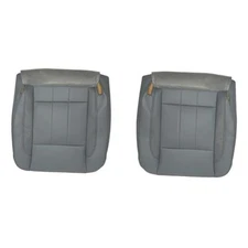 NLQR Front Driver and Passenger Side Bottom Replacement Seat Covers Microfiber 