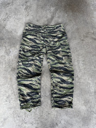 Tru spec Vietnam War Tiger Stripe Camo Trousers Pants size large vintage