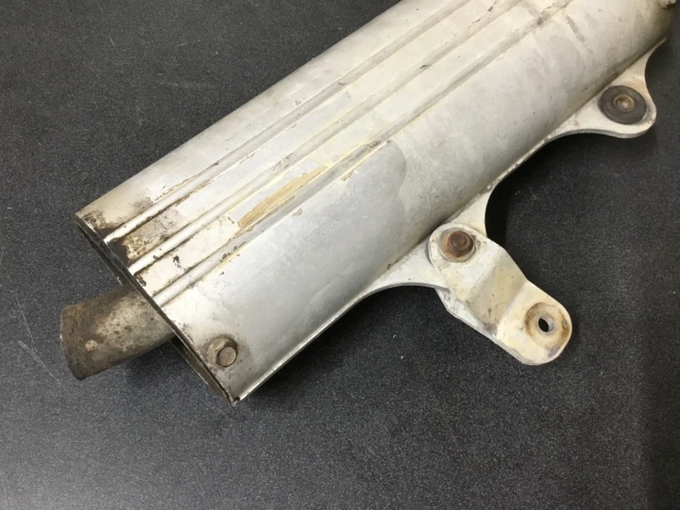 Kawasaki KDX200 1994 KDX 200 FMF escape tubo graso silenciador 90 91 92 93 94 Foto 4 de 4