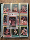 1988-89 Fleer Basketball Comp. Set, Jordan PSA 8, In Sheets With Binder, NM+-MT