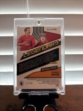 世界3枚限定！PANINI MICHAEL OWEN PSA AUTO10 Michael Owen 2024 25 Impeccable EPL Club History /92 Auto