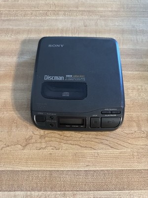 Sony Discman D-36 Portable CD Player Tested Working -  Mega Bass
