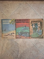 Bancroft Classics KIDNAPPED ROBINSON CRUSOE 20,000 LEAGUES UNDER THE SEA 1960-70