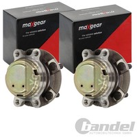 2X Maxgear RADLAGER-SATZ Vorne Passend FÜR Infiniti FX G Q50 QX50 QX70