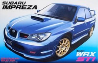 2005 Subaru Impreza Sedan Wrx Sti 1:24 Model Kit Bausatz Fujimi 03669