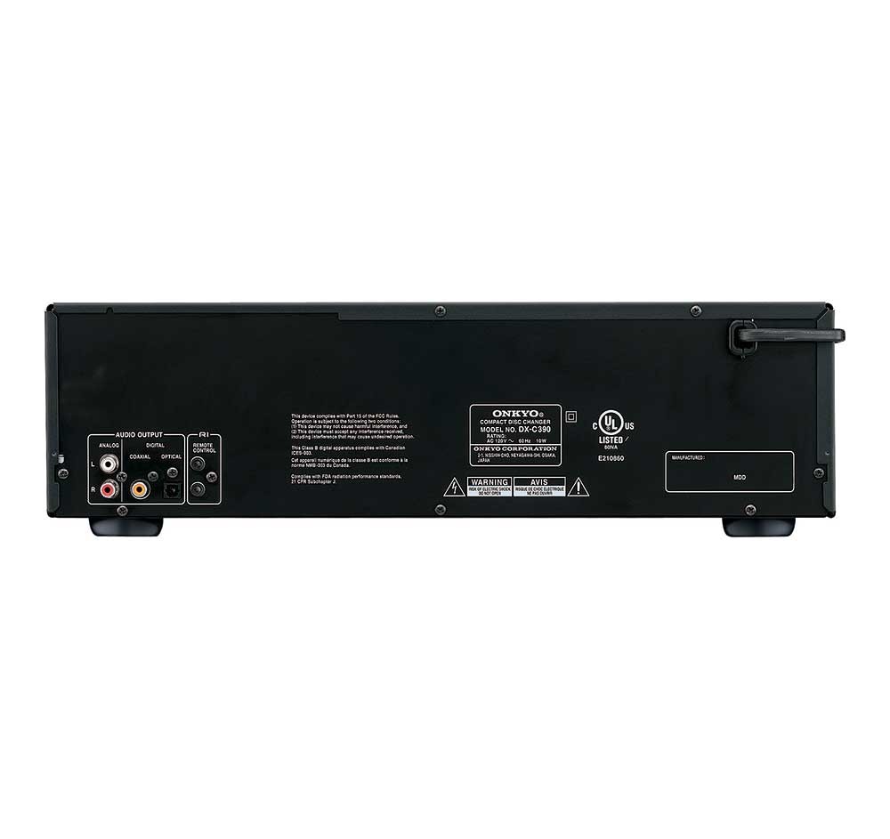 Onkyo DXC390 6 Disc CD Changer (Open Box) Damaged Box