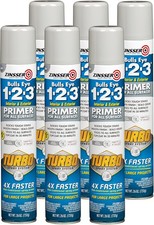 Zinsser 343748-6PK Bulls Eye 1-2-3 Turbo Primer 26 Ounce Pack of 6 , Gray