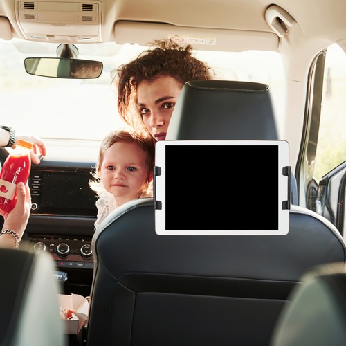 Car Tablet Holder Dock Seat Headrest Bracket Multi-functional Mobile Phone - 第 6/12 張圖片