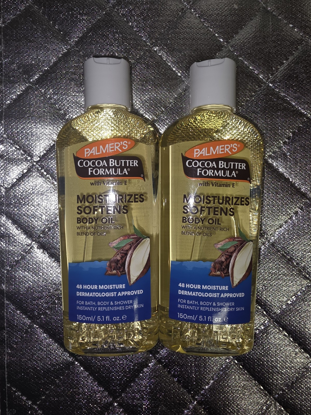 With Vitamin E Moisturizing Body Oil For Dry Skin 5.1 Oz