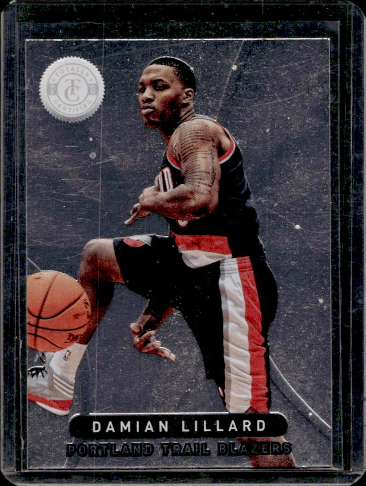 2012-13 Totally Certified Damian Lillard Rookie RC #70 Trail Blazers