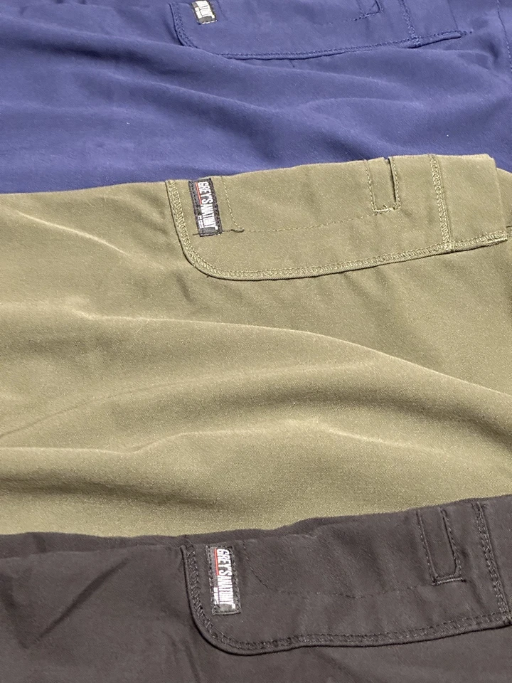 Lote De 3 Pantalones De Trabajo Para Mujer GRIS ANATOMÍA STRETCH EDEN JOGGER Talla Grande Usado  Foto 4 de 4