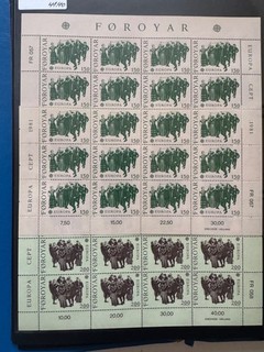 1981 Denmark Faroe Islands Mini Sheet 63 4 20 Euro Europe Cept