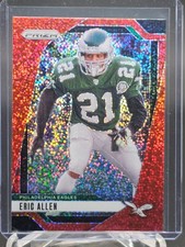 ERIC ALLEN 2024 PANINI PRIZM RED SPARKLE SP #237 PHILADELPHIA EAGLES Q5384