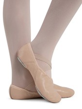 2027 Capezio Pink Leather Ballet Slippers