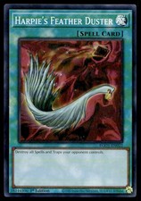 Yu-Gi-Oh TCG EGO1-EN022 Harpie's Feather Duster SR,1st Ed. NM