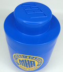 Used Lego 1-Stud Round – Blue My Hero Academia Plus Ultra Storage Brick — photo 3
