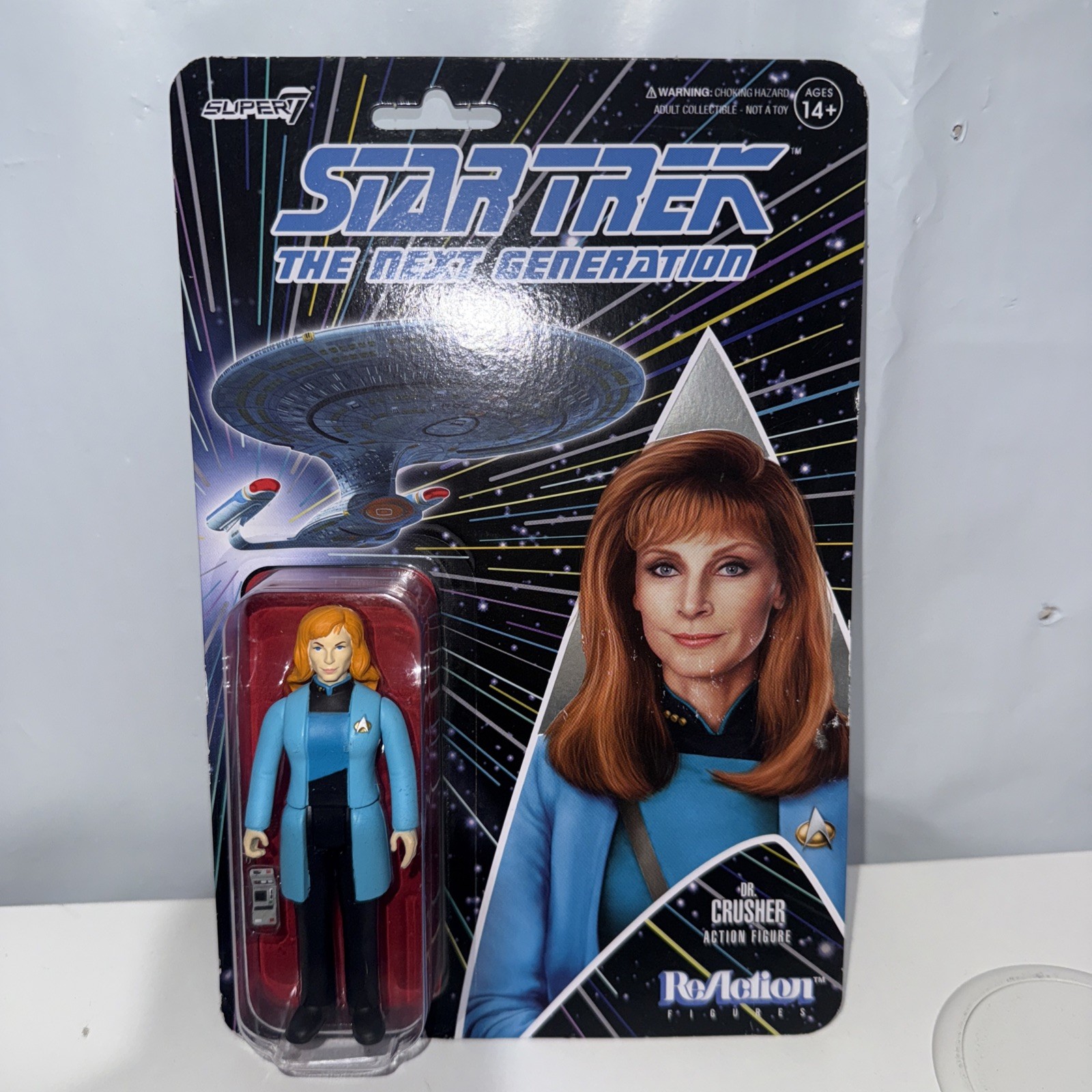 Star Trek: The Next Generation ReAction Figure Wave 2 - Dr. Crusher NEW